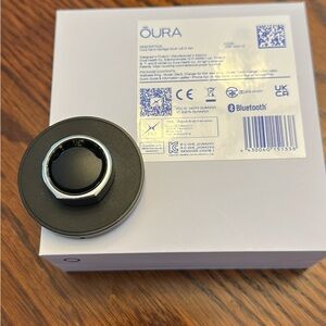 Oura Ring Gen 3 Silver Heritage Size 10